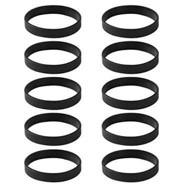 Imagem de oshhni 10 peças lote pulseira esportiva de borracha de cor brilhante masculina e feminina, Silicone, não disponível