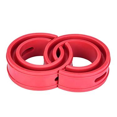 Imagem de Shock Absorber, 2pc TPE Car Shock Absorber Buffer Reduce Noise Spring Bumper Cushion Type A-F, Red(E)