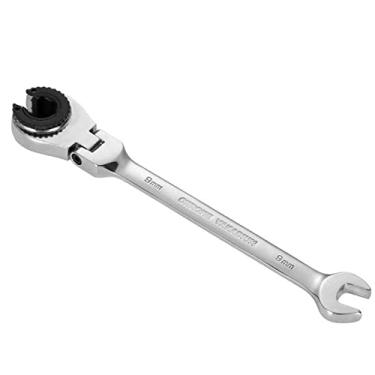 Imagem de SEIWEI Chave de porca flare, extremidade aberta, cromada, vanádio, aço faça você mesmo, ferramenta manual para carro, garagem, casa, prata