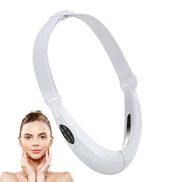 Imagem de queixo para queixo - queixo inteligente para lifting facial - 6 Modos Microcorrente EMS Dispositivo Massagem Acupontos Faciais para Face Lifter V-