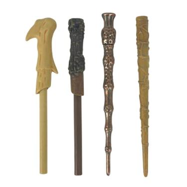 Imagem de Harry Potter Conjunto de 4 canetas Wizarding World Wand – Voldemort, Hermione, Dumbledore Wands