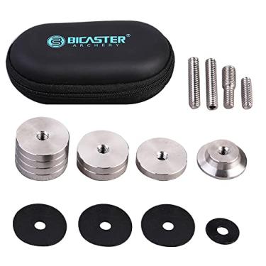 Imagem de BICASTER Archery Stabilizer Weights Stainless Steel Total 8 Ounces