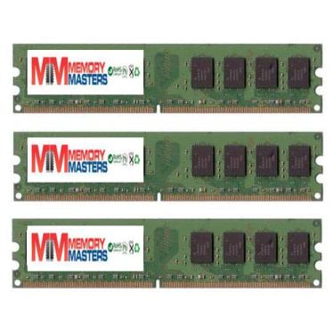 Imagem de MemoryMasters 6 GB (3 x 2 GB) DDR2 DIMM (240 pinos) AM2 800 MHz PC2 6400 / PC2 6300 para PC Chips A33G V1.0 6 GB