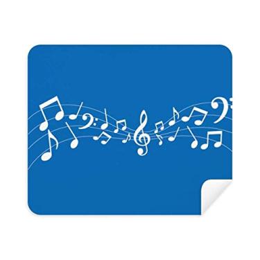 Imagem de Limpador de tela Jumpg 5-le Staff azul pano de limpeza 2 peças tecido de camurça