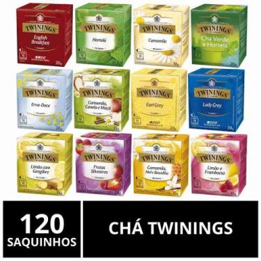 Imagem de Chá Twinings Importado, 12 Caixas Com 10 Saquinhos