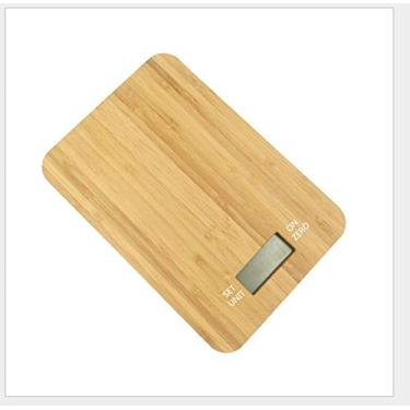 Imagem de balanças de cozinha digitais balanças de cozinha para pesar com 5 unidades de medida Visor LCD de precisão fino balanças de cozimento para casa e superfície de madeira de cozinha