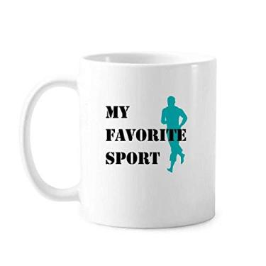 Imagem de Like Sports Fitness Balanced Jogging Caneca Cerâmica Café Porcelana Caneca de Cerâmica