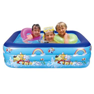 Imagem de Piscina inflável de natação, 150 cm de PVC, piscina de enchimento espesso para crianças e adultos, piscina inflável para jardim, quintal, piscina inflável para uso ao ar livre no verão,