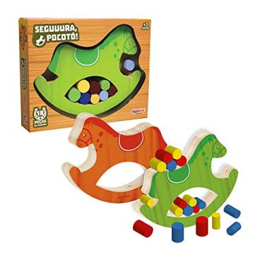 Imagem de Segura Pocotó, 18 Peças em Madeira, Embalagem Caixa Cartonada, A Partir de 3 Anos Ciabrink