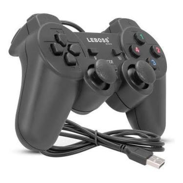 Controle Ps2 Pc Games Joystick USB Notebook Dual Shock - Online