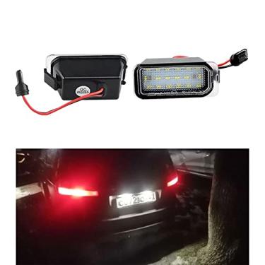 Imagem de MALOOS 2 unidades de luz de placa de carro LED número da lâmpada 2012-2021 Para Focus Mk3 Mk4,2008-2019 Para Fiesta Mk6, Fusion Mk2 2013-up