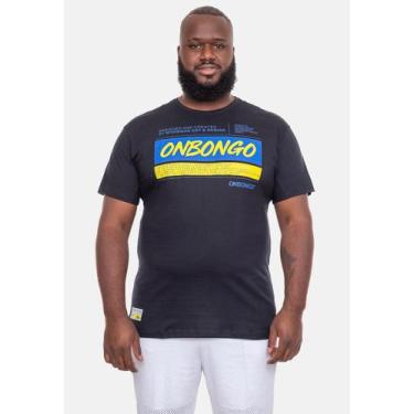 Imagem de Camiseta Onbongo Plus Size Way Preta