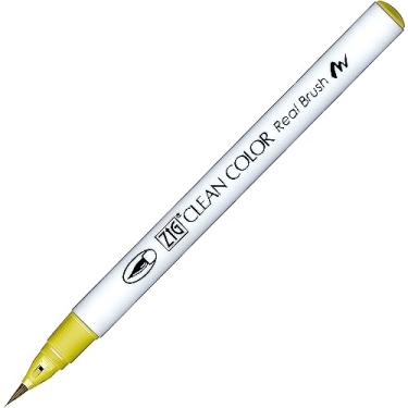 Imagem de CANETA ZIG PEN REAL BRUSH SMOKY YELLOW RB 6000AT 056