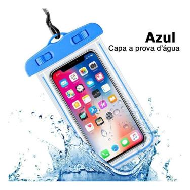 Imagem de Bolsa Case Prova Dágua Celular Universal Impermeável Oferta