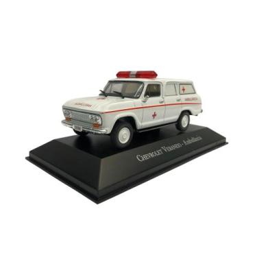 Imagem de Miniatura Chevrolet Veraneio Ambulância 1:43 - Ixo