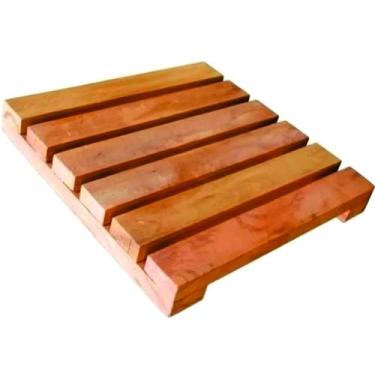 Imagem de Deck De Madeira Modular 30x30 Cm Réguas 4 Cm Sem Pintura NeonX