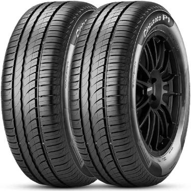 Imagem de Jogo 2 Pneus Pirelli Aro 15 Cinturato P1 Ka 185/60R15 88H Xl