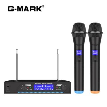 Imagem de G-MARK-Microfone de Karaoke Profissional Portátil  Microfone Sem Fio para Festa  Casamento  Igreja