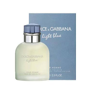 Imagem de Perfume Light Blue Pour Homme Dolce E Gabbana Eau De Toilette Masculino 125ml