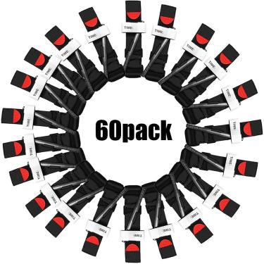 Imagem de Torniquete TQ, 10-200Pack TQ - O aplicativo de controle hemostático de combate mais rápido, seguro e eficaz com uma só mão para torniquetes médicos de primeiros socorros (C: pacote de 10, S: