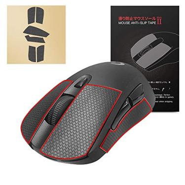 Imagem de HOTLINEGAMES 2.0 Fita antiderrapante para mouse compatível com Logitech G403 / G603 / G703 Gaming Mouse Skins, resistente ao suor, corte para ajustar, fácil de aplicar, atualização profissional de