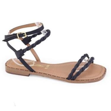 Imagem de Sandália Flat Feminina Vizzano 6463.103 rasteira trança-Feminino
