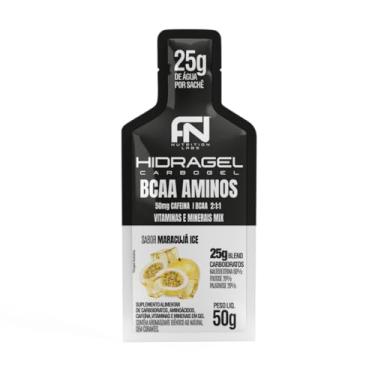 Imagem de Gel Hidragel Carboidratos Bcaa Aminos - Sachê Unitário 50g Force Nutriton (50g, Maracujá ICE)