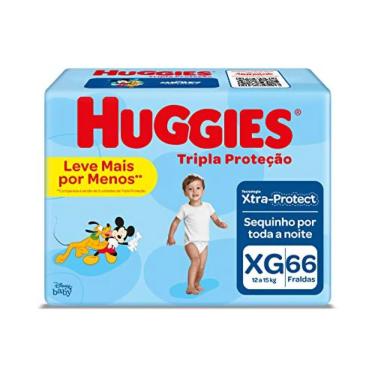 Imagem de Fralda Huggies Tripla Proteção Disney Baby Xg 66 Unidades