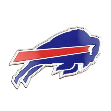 Imagem de FANMATS Emblema automotivo NFL Buffalo Bils, cor da equipe, 10,16 cm x 7,62 cm