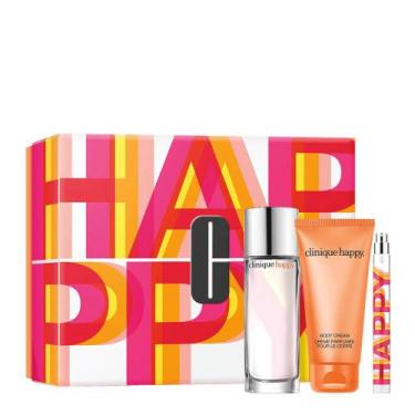 Imagem de Clinique Kit Happy - Eau De Parfum 50ml + Body Cream 75ml + Miniatura