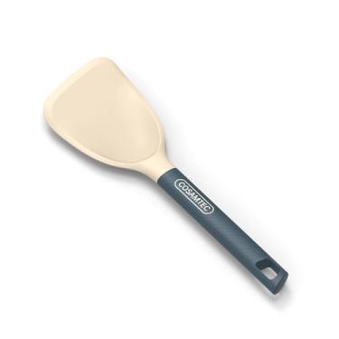 Imagem de Cosamtec Espátula de silicone antiaderente espátula de peixe bife ovo panqueca flipper com cabo de nylon resistente ao calor conjunto de utensílios de cozinha (25,4 cm e 33 cm)