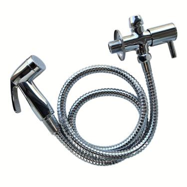 Imagem de Ducha Higienica Metal C/ Derivacao  Flexivel 1,20M 1802 C75