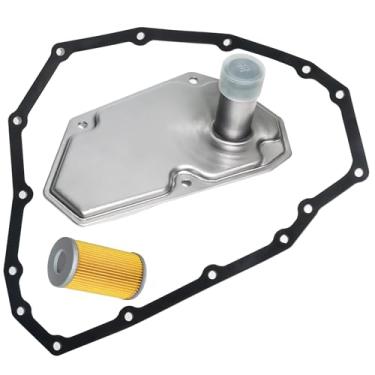 Imagem de 33010-JF015 Kit de vedação de panela de filtros de óleo de transmissão compatível com Nissan Sentra Versa Note Maxima Swift 2012-2019 substitui # 31726-3JX0A 31726-3JX0A RE0F11A 19318012 JF015E