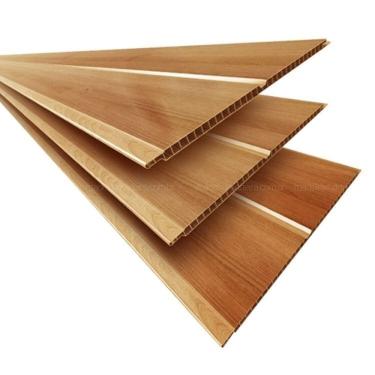 Imagem de Kit 5 Caixas com 30 M² Forro de Pvc Polifort 8mm X 20cm X 3m m² Nogueira