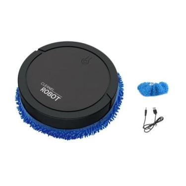 Imagem de Robô Limpeza Aspirador Automático Função Passa Pano Bivolt - Monac