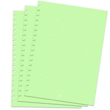 Imagem de Refil Pautado P/CADERNO SMART 48 Folhas Verde DAC