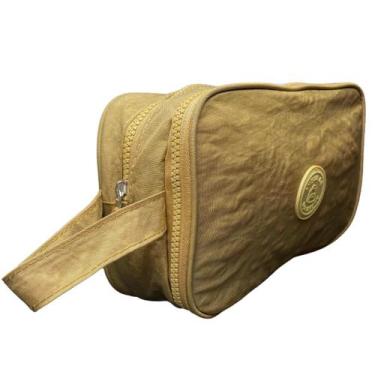 Imagem de Estojo com Alça Feminino Infantil Escolar Modelo Box Nylon Necessaire 