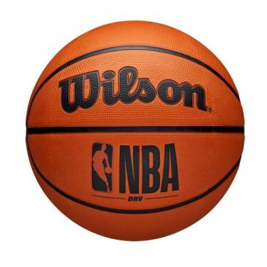 Imagem de Bola de Basquete Wilson NBA DRV Original - Oficial Nº 7, Marrom