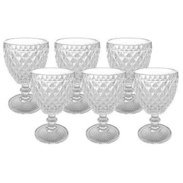 Imagem de Jogo de Tacas Mimo Style 250ml Para Agua Ambar Verre Com 6 Pecas -tc13