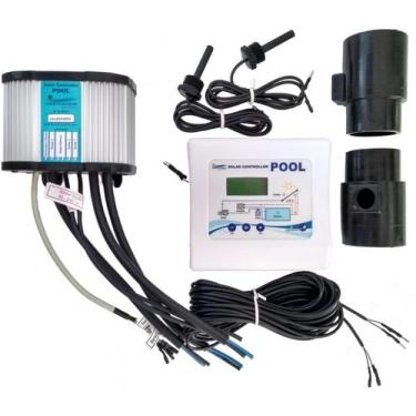 Imagem de Controlador Aquecedor Solar Piscina Pool Luxo Hidroconfort