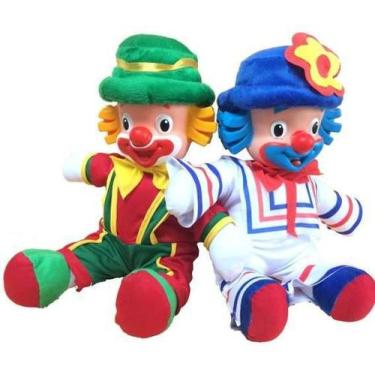 Imagem de Kit Bonecos Patati e Patata de Borracha e Tecido - Patati Patata