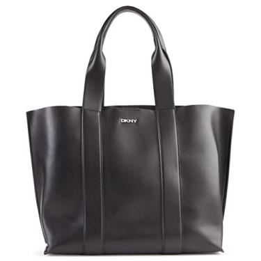 Imagem de DKNY Bolsa tiracolo casual Dakota LG, preto/prata, Preto/prata, Large