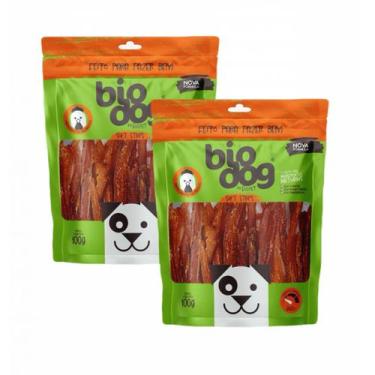 Imagem de 2x Petisco Bio Dog Gourmet Soft Strips- p/ Cães- Frango-100g - BioDog