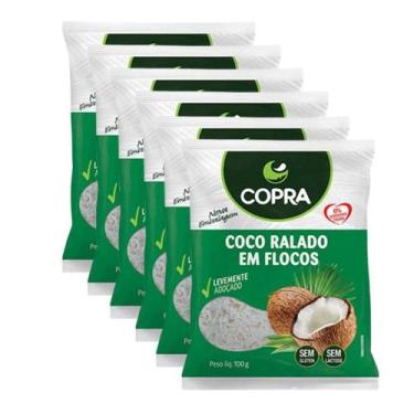 Imagem de 6uni Coco Ralado Flocado 100gr - Copra