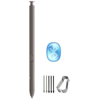 Imagem de Caneta Galaxy S24 Ultra S com substituição Bluetooth para Samsung Galaxy S24 Ultra 5G Touch Stylus Pen, substituição de caneta S24 S + pontas/pontas (S24 cinza)
