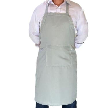 Imagem de KIT 10 pçs Avental Com Bolso Oxford Poli Cores - Armarinho Neves, Cinz