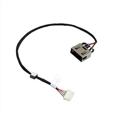 Imagem de Zahara Conector de alimentação CC com conector de cabo de substituição para Lenovo Thinkpad T450S T440 T440S DC30100KM00 04X3863 00HT247