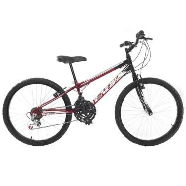 Imagem de Bicicleta Aro 24 Masc Infantil Wendy Freio V-Brake 18 Marcha, Vermelho