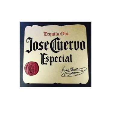 Imagem de Placa Decorativa Quadro Entalhado Em Madeira Jose Cuervo - Casa Nobre