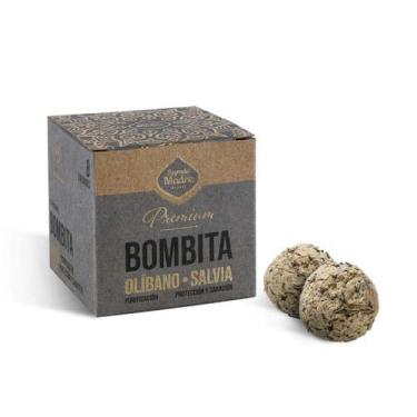 Imagem de Bombita Premium Sagrada Madre CX c/8, Olibano e Salvia Branca